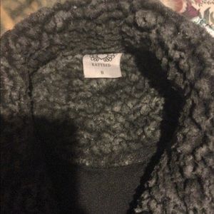 Black grayish Sherpa